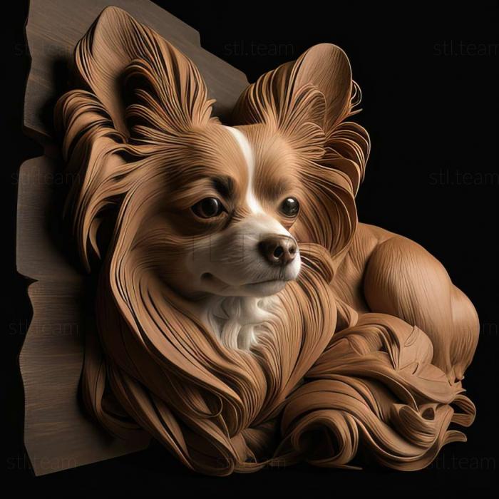 Papillon dog